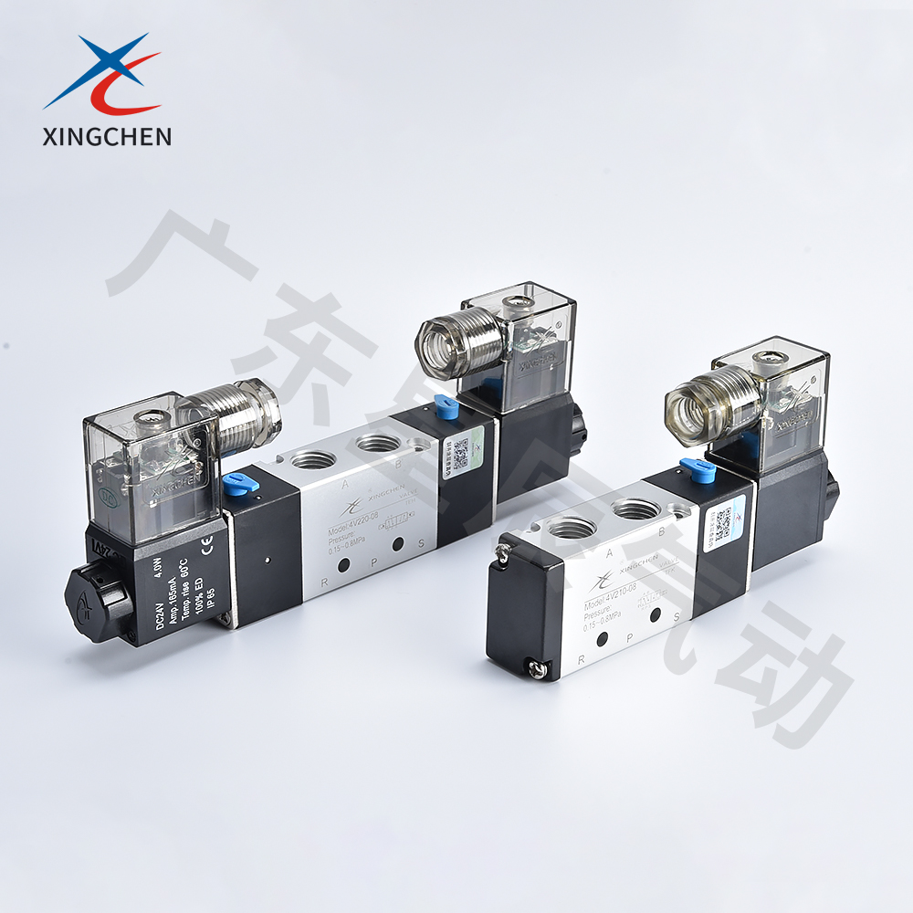 電磁閥(五口二位、五口三位)4V200系列