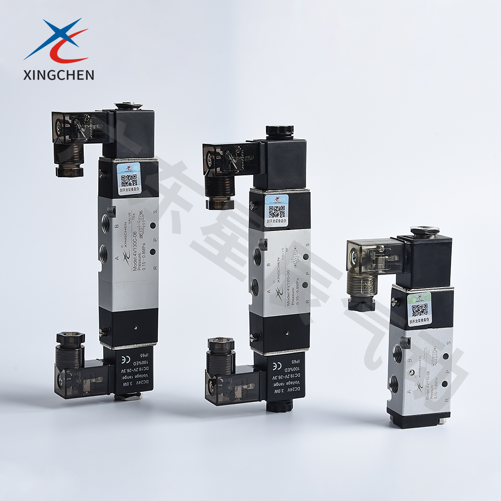 電磁閥(五口二位、五口三位)4V100系列